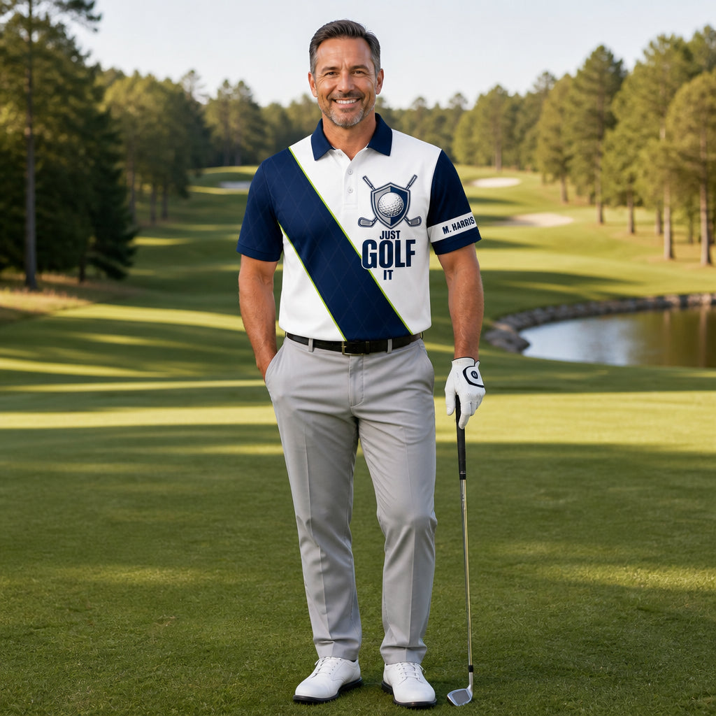 Just Golf It Crest Polo with Personalized Sleeve - Personalized Polo shirt - All over printed c4d966c6-3d3c-4df0-8114-7274b6c20264.jpg