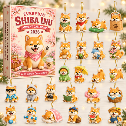 Everyday Shiba Inu Advent Calendar 2026 - 24-Day Festive Countdown, Acrylic Charms Blind Box - Gift For Shiba Inu Lovers c536f520-3547-4f5b-8781-f57cd085690e-shiba-box-charms.png
