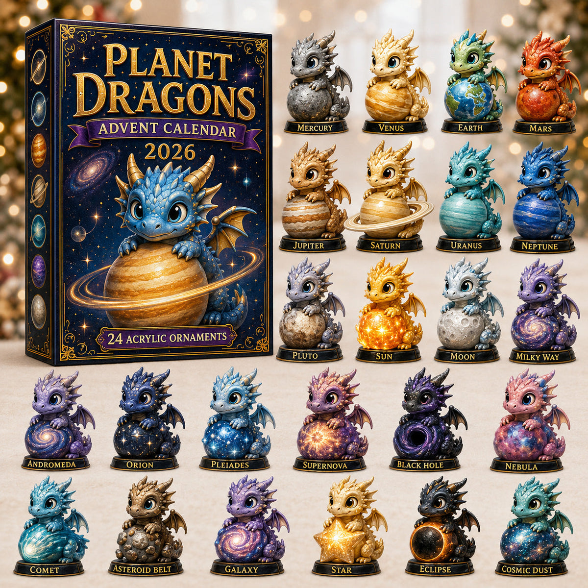 Planet Dragons Advent Calendar 2026 - 24-Day Festive Countdown, Acrylic Charms Blind Box - Gift For Dragon Lovers c6226720-02c5-4026-a117-386b27bc3980-planet-dragon.jpg