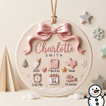Baby’s First Christmas Personalized 3D Ceramic Ornament – Custom Newborn Birth Stats Keepsake,  Sweet Christmas Gift for New Parents c623b08b-c12e-4b54-8010-39f807f8d9b6-1.png