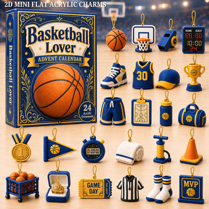 Basketball Blue Theme Advent Calendar 2026 - 24-Day Festive Countdown, Acrylic Charms Blind Box - Gift For Basketball Lovers c646b159-ca19-4a72-9643-e33fb397b97c-basketball-text.png