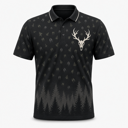 Patriot Deer Hunter AOP Polo - Polo shirt - All over printed c66881f0-f928-4f53-abcb-2c1764129261.png