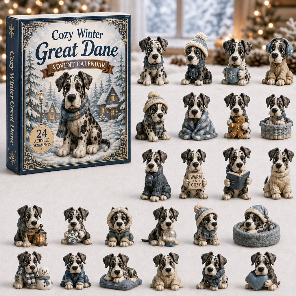 Cozy Winter Great Dane Advent Calendar 2026 - 24-Day Festive Countdown, Acrylic Charms Blind Box - Gift For Great Dane Lovers c6b7841c-baaa-4928-aada-d4a9a6506efc-great-dane.jpg