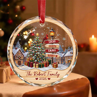 Custom Family Names Christmas Ornament 2026, Personalized Family With Pet Holiday Keepsake c74a64fe-6788-477c-8552-56f216a9a815-1.jpg