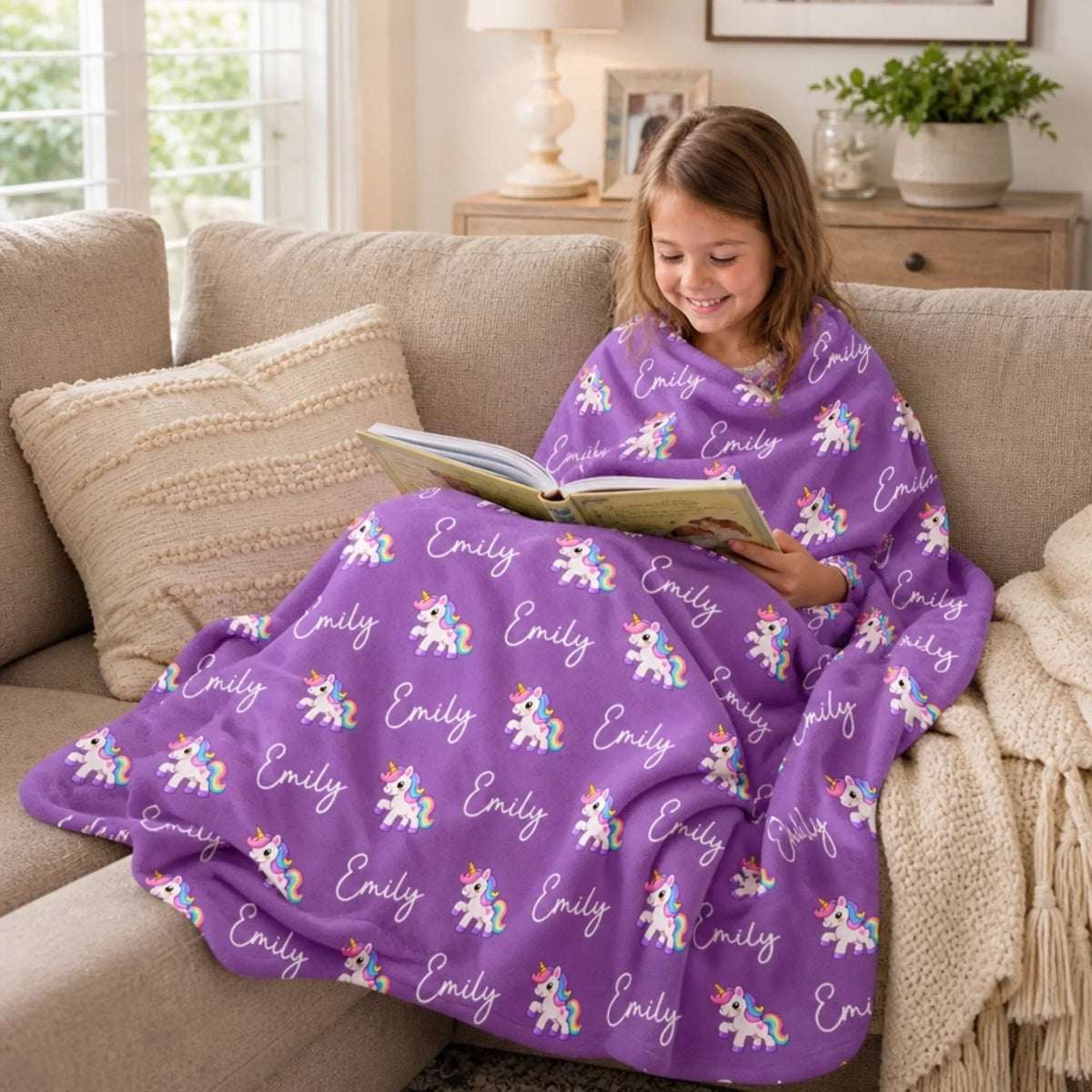 Custom Blanket - Personalized Birthday Gifts For Kids - Always Loved Always Shining Bright c8462072-c9f6-49c8-b3c6-d231f508c8ce-6abb2c03db92a.jfif