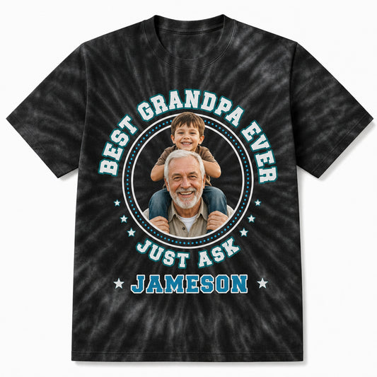 Best Grandpa Ever (Grandkid Photo) - Hero