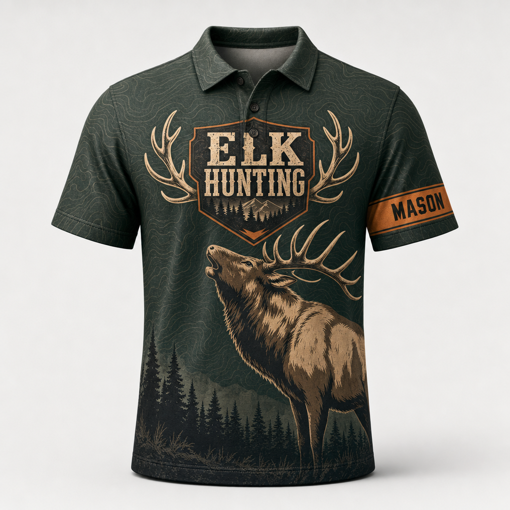 Personalized Elk Hunting AOP Polo - Personalized Polo shirt - All over printed cb52739f-e183-4d24-9266-206a7474cae5.png