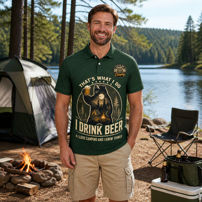 Camping Beer Bear AOP Polo - Polo shirt - All over printed cbfb1138-ec6b-4a75-b7ae-011d2edd98a5.jpg