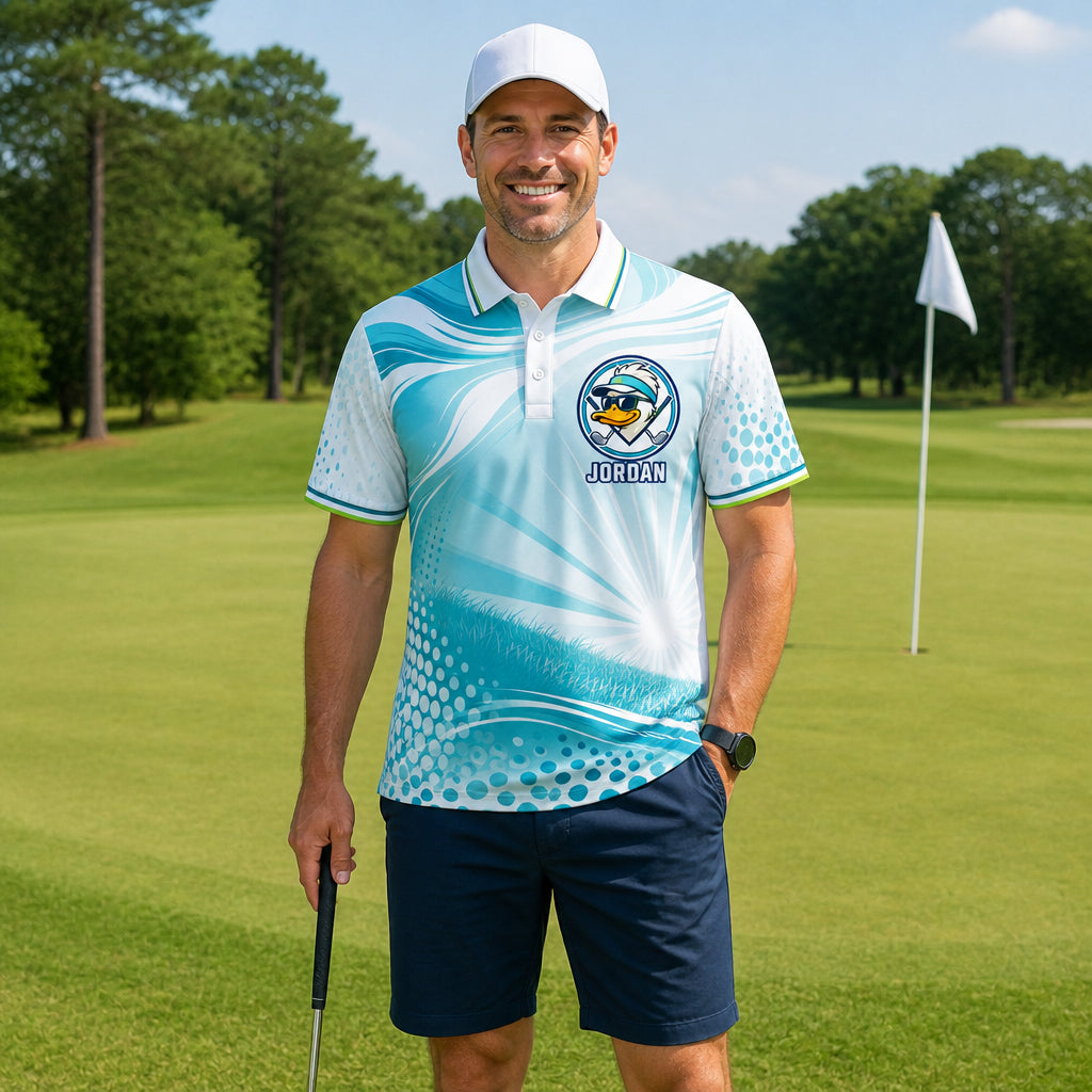 Muscle Duck Golf Team AOP Polo – Custom Team & Name - Personalized Polo shirt - All over printed cc2117d8-12f6-456e-93a5-84a57b85398e.jpg