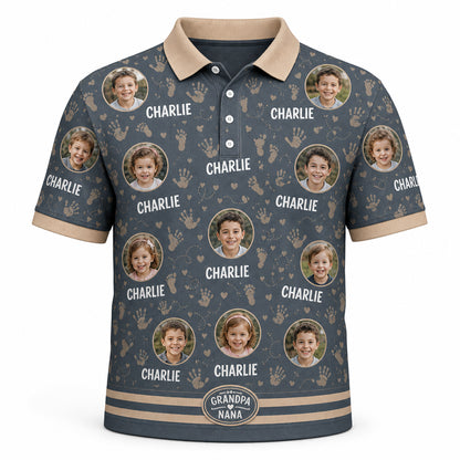 Custom Grandkid Photo Polo - Hero