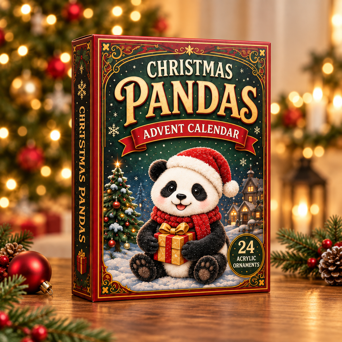 Christmas Pandas Advent Calendar 2026 - 24-Day Festive Countdown, Acrylic Charms Blind Box - Gift For Panda Lovers cd52e34f-3bfc-400c-9841-55c92e06275f-panda-box.png