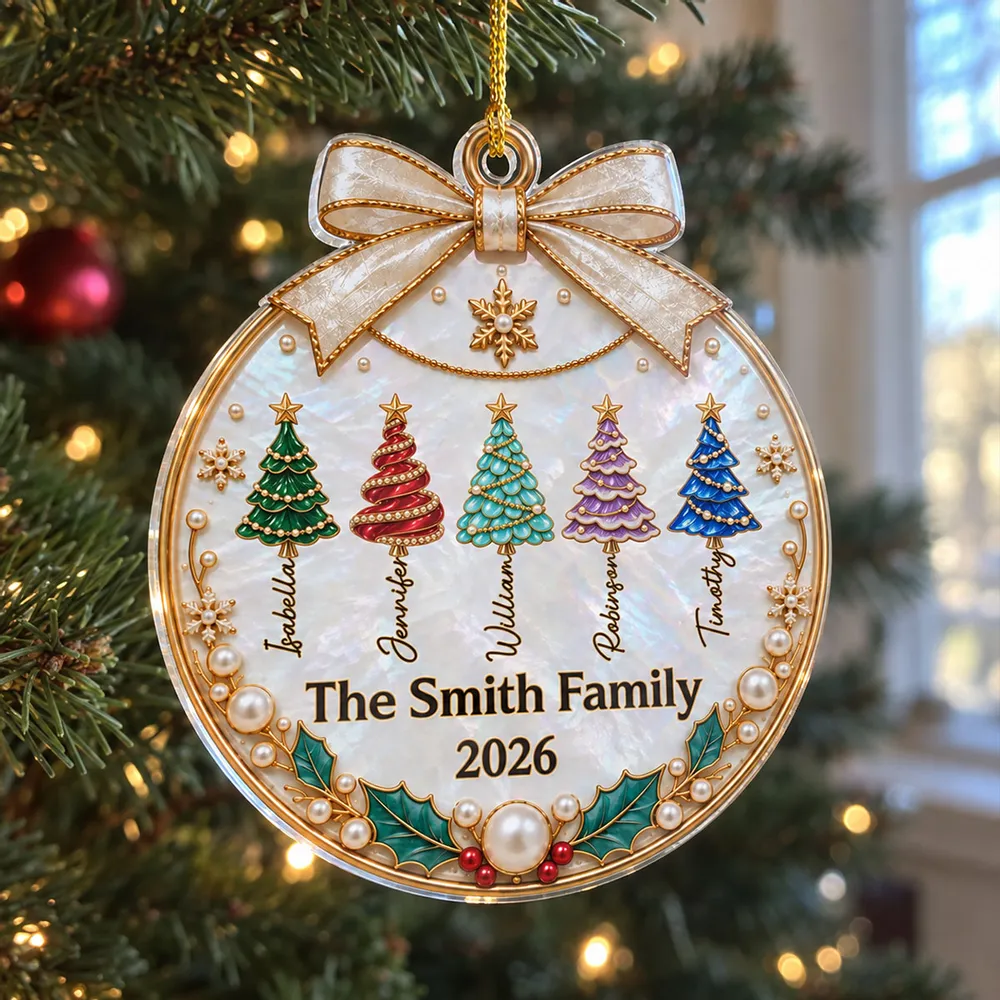 Making Christmas Memories Together - Personalized Acrylic Ornament - Christmas Gift For Family cd93bab2-dfe0-484e-9c7e-d0eab7987e2c-4_converted.png