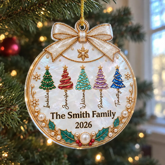 Making Christmas Memories Together - Personalized Acrylic Ornament - Christmas Gift For Family cd93bab2-dfe0-484e-9c7e-d0eab7987e2c-4_converted.png