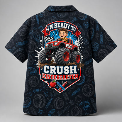 Ready To Crush Kindergarten Monster Truck Photo Kids Hawaiian Shirt - Personalized Hawaiian Kids Shirt - AOP cdd34663-9c55-46f7-865d-2bdfbd525e93.jpg
