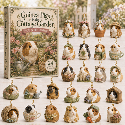 Cottage Guinea Pig Advent Calendar 2026 - 24-Day Festive Countdown, Acrylic Charms Blind Box - Gift For Guinea Pig Lovers ce059f6e-ef1f-4875-b32d-786a2815d52f-guinea-pig-box-charms.png