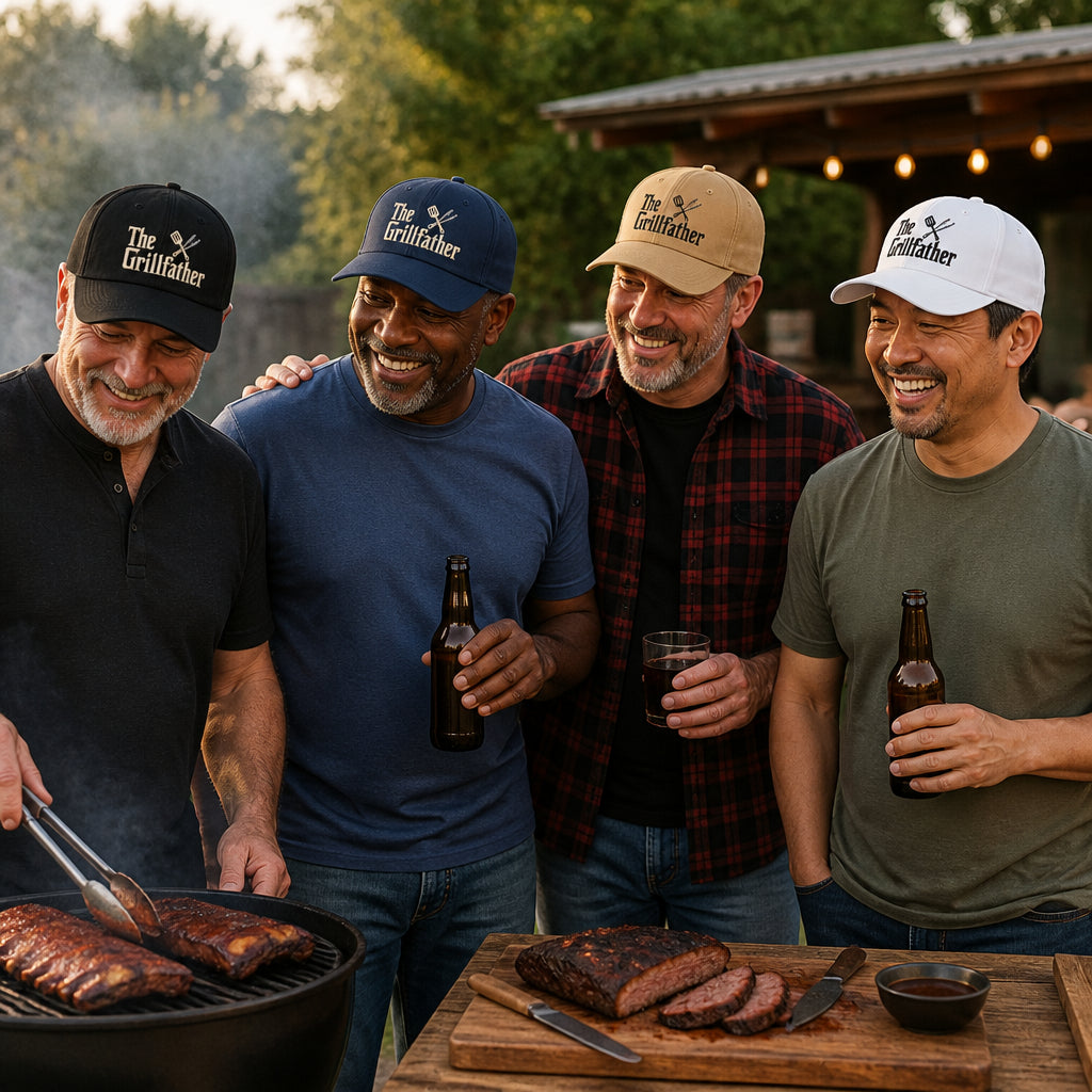 The Grillfather (BBQ Dad) - Available in multiple colors