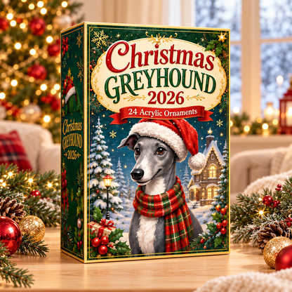 Christmas Greyhound Advent Calendar 2026 - 24-Day Festive Countdown, Acrylic Charms Blind Box - Gift For Greyhound Lovers ceba19f8-c987-4ed4-8ae1-70296b1f6637-greyhound-box.png