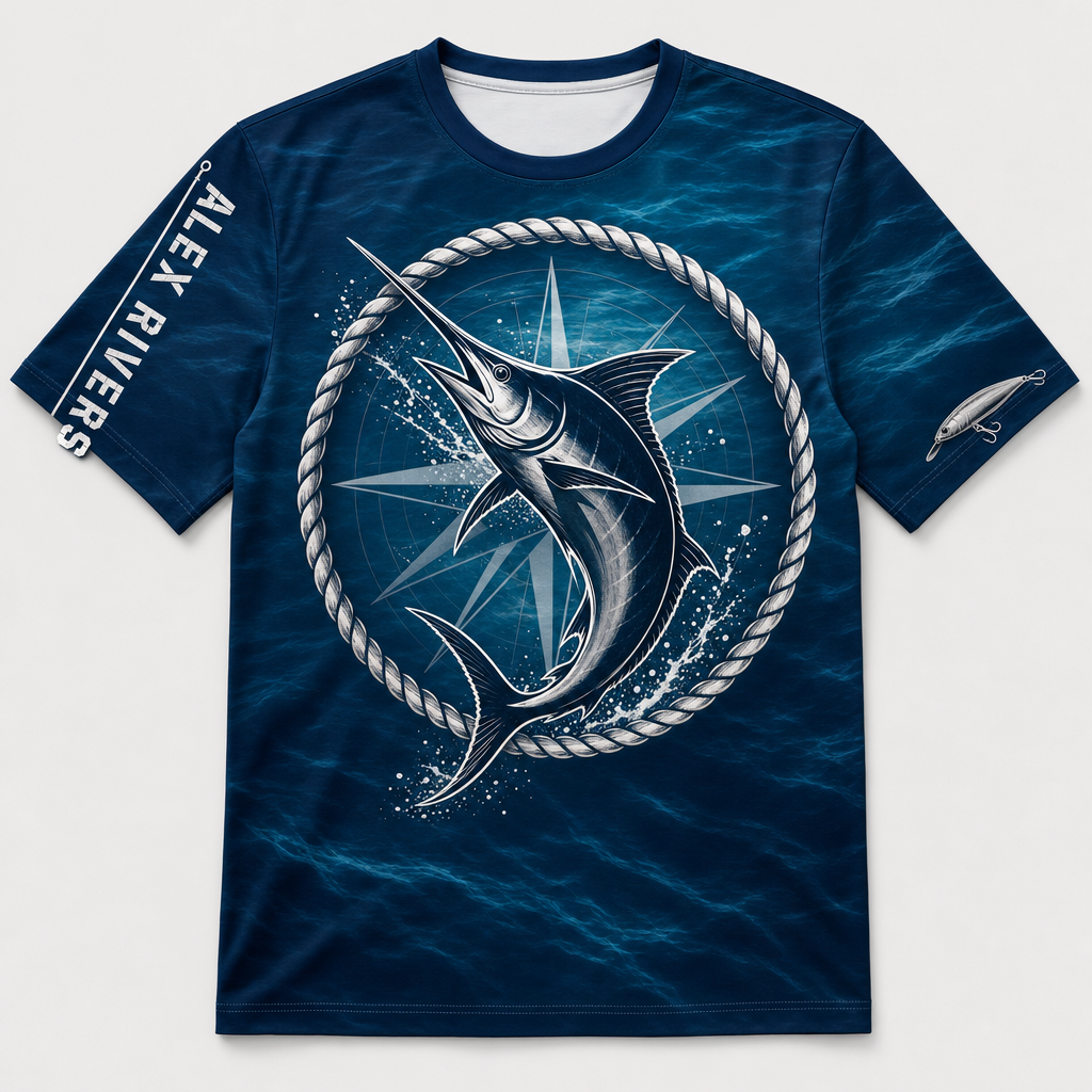 Personalized Offshore Angler AOP Tee — Name on Sleeve - Personalized T-Shirt - All Over Printed cebe7867-21cb-48d6-a7d0-da42aa9d49ca.png
