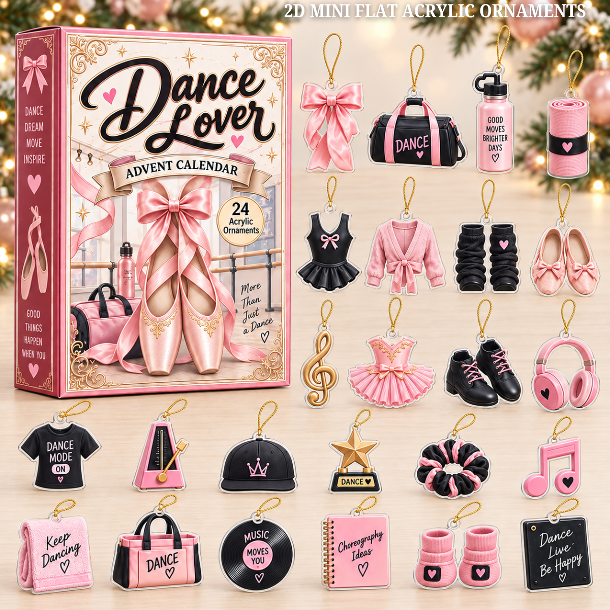 Dance Lover Girl Advent Calendar 2026 - 24-Day Festive Countdown, Acrylic Charms Blind Box - Gift For Dance Lovers cef7162f-02a3-432d-8804-9609214b8c32-dance-text.png
