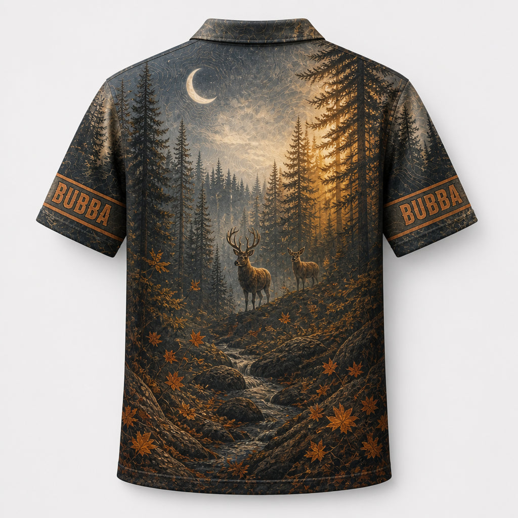 Personalized Elk & Grizzly Forest AOP Polo - Personalized Polo shirt - All over printed cf4aeeea-f4ed-4f90-8dab-fc8dc7988b54.jpg