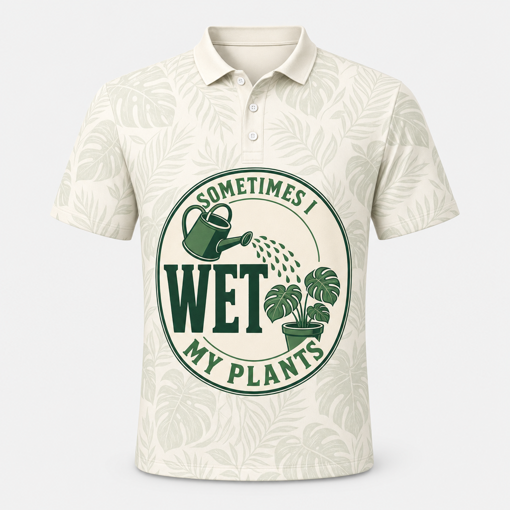 Wet My Plants — Garden Pun AOP Polo - Polo shirt - All over printed cfc20ff4-e323-4603-aedf-c4eda59e5126.png