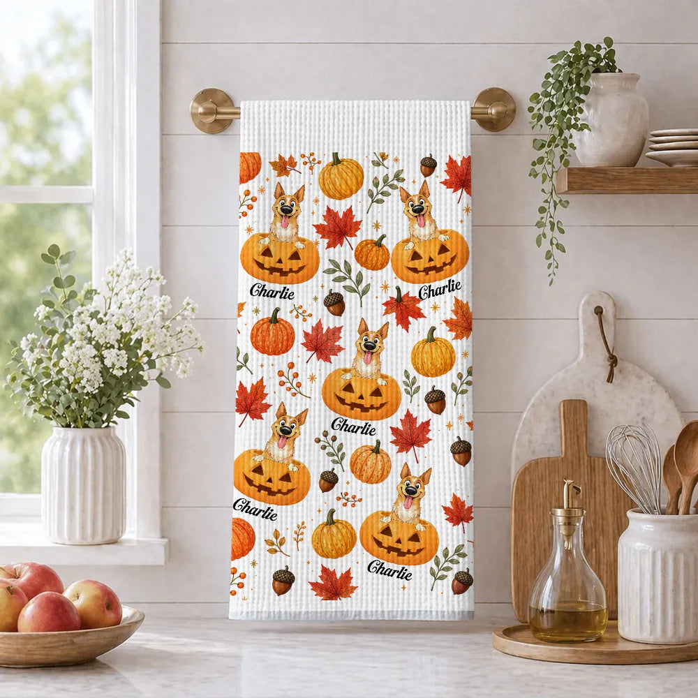 Autumn Dog In The Pumpkin - Personalized Kitchen Towel For Dog Lovers cfebbbe8-12f8-4a50-82b1-028e338d21bb-3c652c223e657d65757775716a777f682306257f3f377f283f2618182a2c6a72692d3720656b65302e23332f657d767.webp