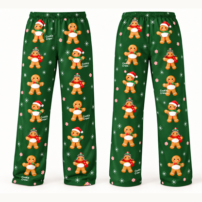 Cookie Crew Family Christmas Pajama Pants – Personalized Names