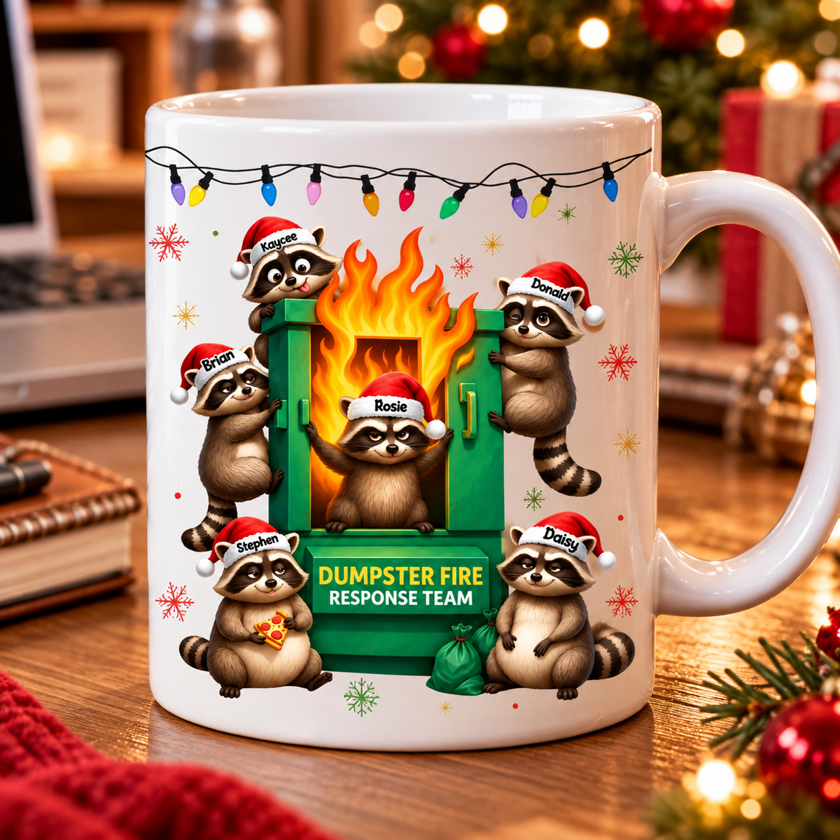 2026 Dumpster On Fire Response Team - Funny Racoons Gift For Coworker Team - Personalized Mug d0014c58-c342-4005-aaef-d46ee085a3cb-banner-2-.png