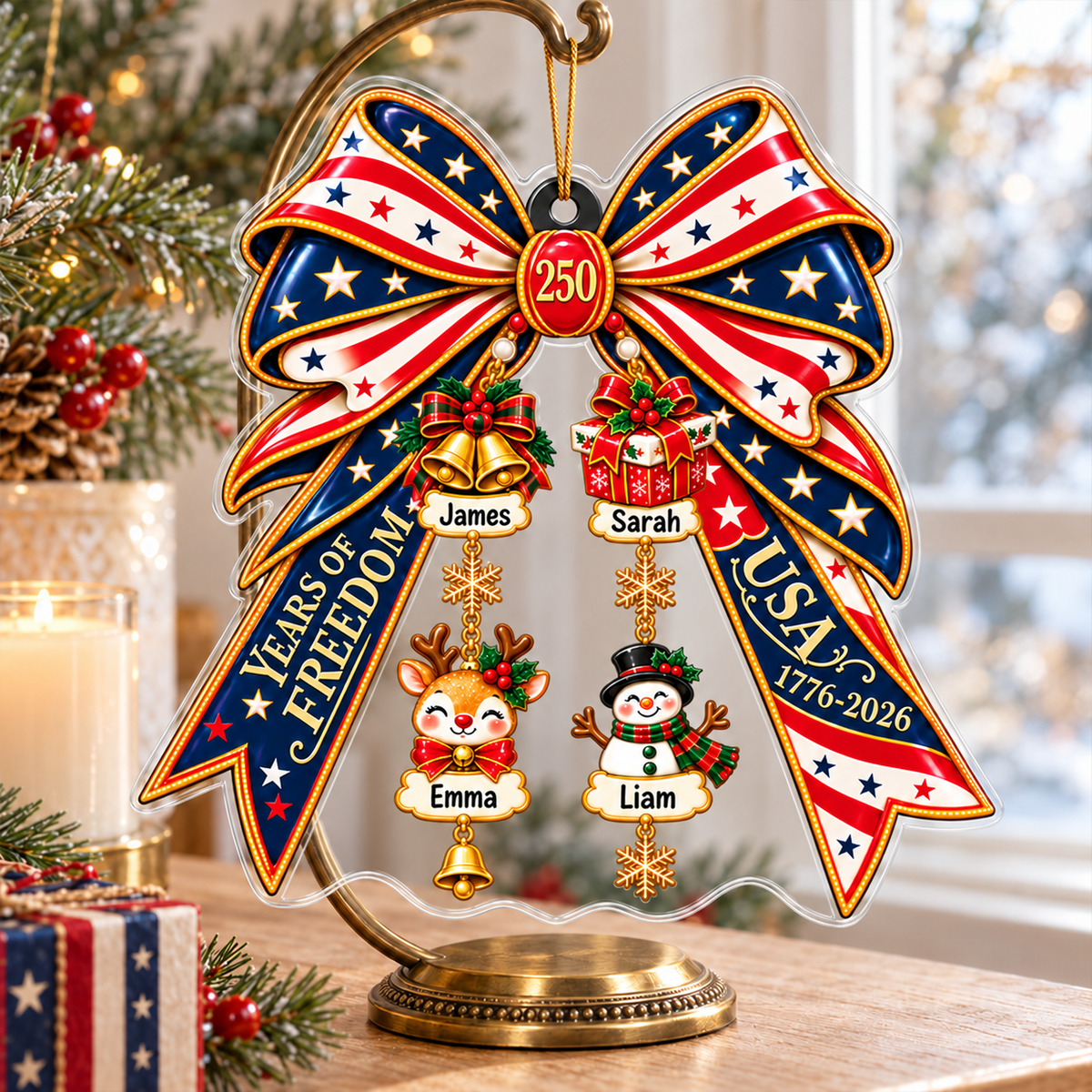 This Christmas 250 Year Of Freedom - Personalized Acrylic Ornament - Christmas Acrylic Ornament d01dc066-02e0-4754-93ee-fe3a0ac4bf54-f24ed8a7-bc2b-4f56-ad93-8582970dfff7.png