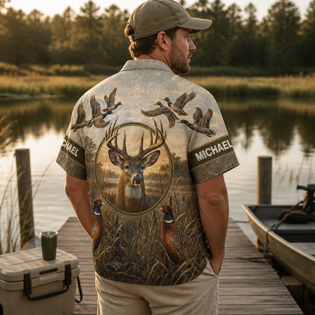 Personalized Wildlife Hunter Hawaiian Shirt - Personalized Hawaiian Shirt d10c32fb-5f63-41dc-b6fc-b38f7c3dd0d4.jpg