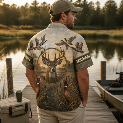 Personalized Wildlife Hunter Hawaiian Shirt - Personalized Hawaiian Shirt d10c32fb-5f63-41dc-b6fc-b38f7c3dd0d4.jpg