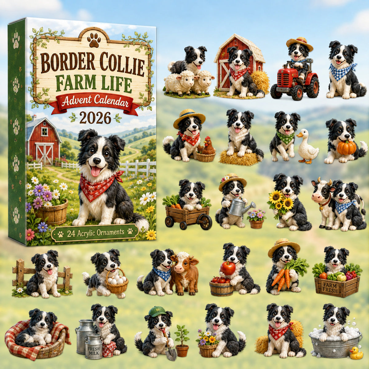 Border Collie Farm Life Advent Calendar 2026 - 24-Day Festive Countdown, Acrylic Charms Blind Box - Gift For Border Collie Lovers d17a6856-6bec-474f-8003-16e2119bc59a-border-collie.jpg