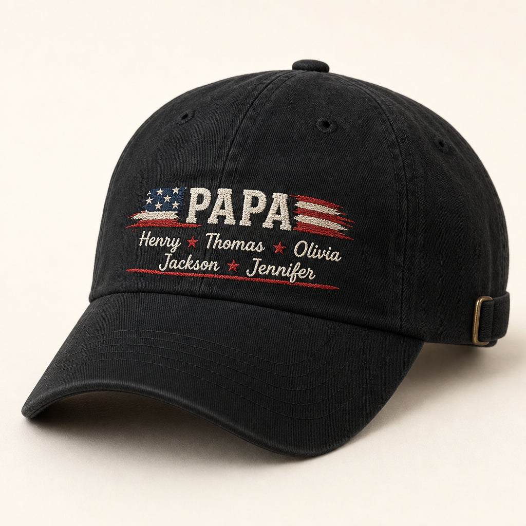 4th of July Papa Names Tee - Hero