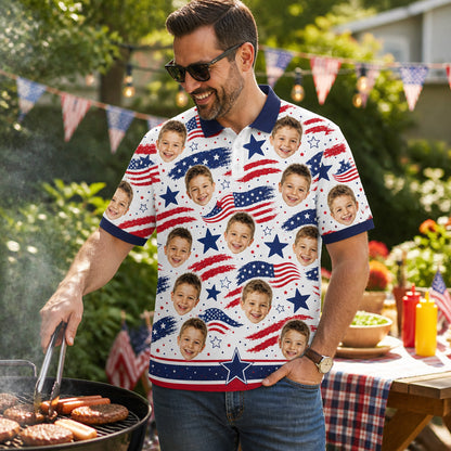 Custom Kid Photo Patriotic Shirt - How to customize