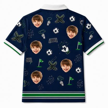 Soccer Dad Polo - Back view