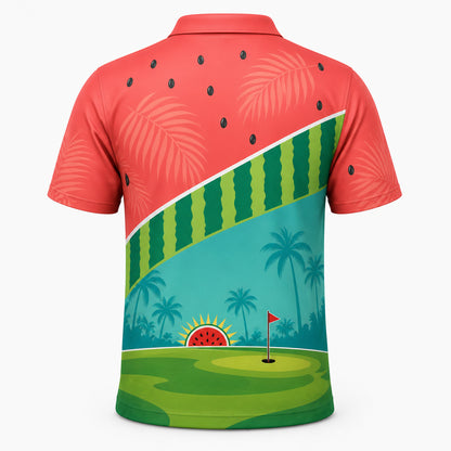 Watermelon Parrot Golf AOP Polo — Personalized Name & Team - Personalized Polo shirt - All over printed d3151a62-dcce-4490-8498-d7cf21f8b186.jpg