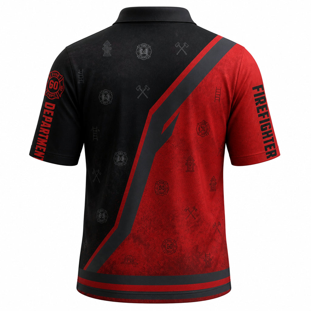Firefighter Dept Personalized Name AOP Polo - Personalized Polo shirt - All over printed d3396143-30f9-4b2a-bb60-4f65360d18be.jpg