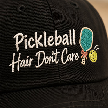 Pickleball Hair Don't Care - How it is made