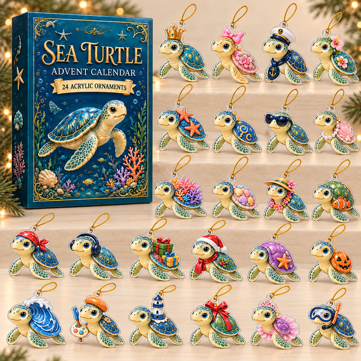 A Year Of Sea Turtle Advent Calendar 2026 - 24-Day Festive Countdown, Acrylic Charms Blind Box - Gift For Sea Turtle Lovers d3cd0349-14a0-4172-a76e-a4acfea2bb13-1111.png