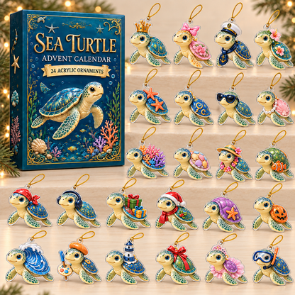 A Year Of Sea Turtle Advent Calendar 2026 - 24-Day Festive Countdown, Acrylic Charms Blind Box - Gift For Sea Turtle Lovers d3cd0349-14a0-4172-a76e-a4acfea2bb13-1111.png