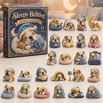 Sleepy Bulldog Advent Calendar 2026 - 24-Day Festive Countdown, Acrylic Charms Blind Box - Gift For Bulldog Lovers d3f1f3b8-c81a-48b1-b1ab-9f2445126024-bulldog.jpg