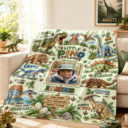 Personalized Dinosaur Photo Blanket – Little Explorer Custom Throw for Boys d4ad731f-49a9-455f-b74a-f6913a904bdf-e0ca74896f26be45867e76ce1e6be951.png