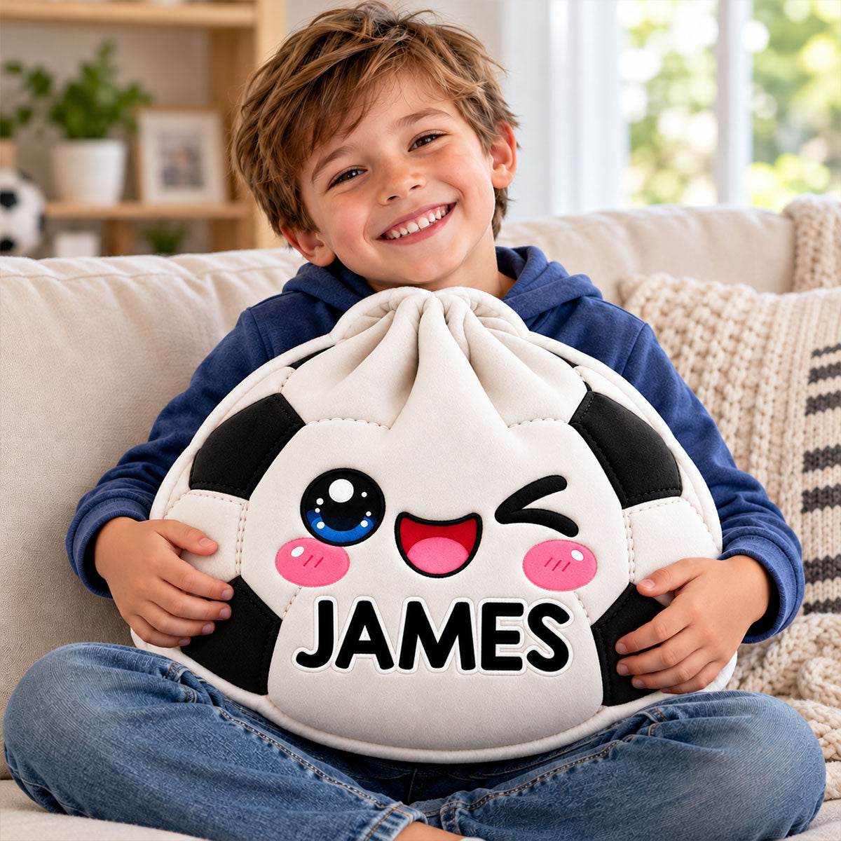 Sports Dumpling Custom Shaped Pillow - Personalized Gifts for Kids d5840361-3c48-4ea1-be5a-724ce655c0f0-2.jpg
