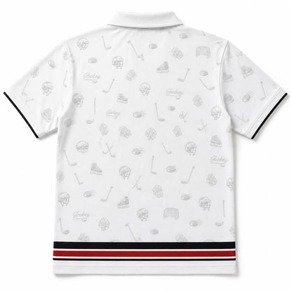Hockey Dad Polo - Back view