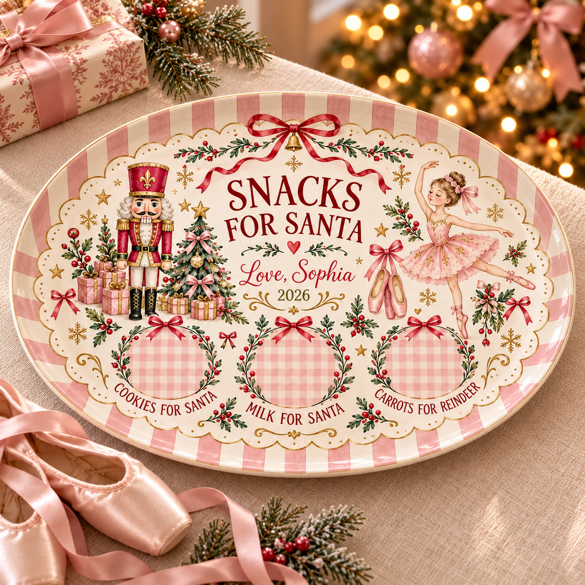 Personalized Nutcracker Ballet Christmas Platter – Custom Name Santa Cookie Plate for Christmas Eve Treats & Gifts for Ballet Lovers d6035c46-c886-4ec4-93e3-7b29406a819f-banner-1.png