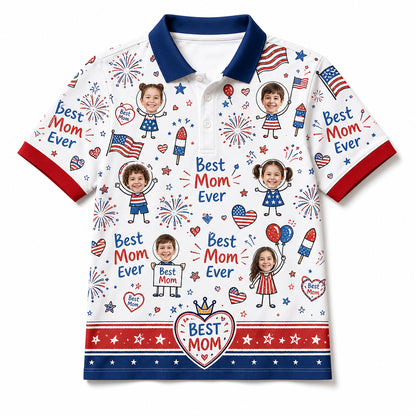 Best Mom Ever 4th of July - Hero