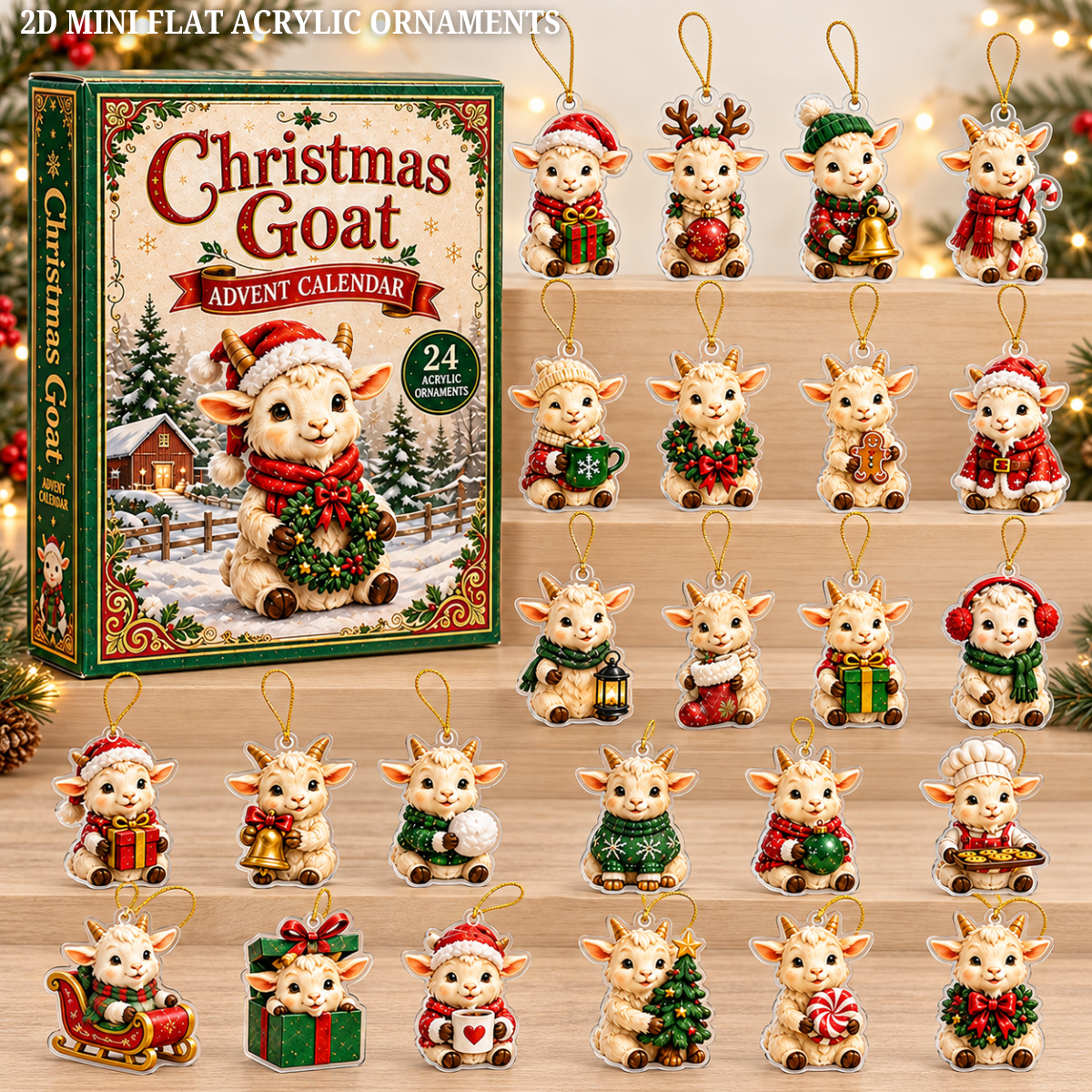 Christmas Goat Advent Calendar 2026 - 24-Day Festive Countdown, Acrylic Charms Blind Box - Gift For Goat Lovers d6ca3a98-5490-4b73-b001-f8a041668084-goat-text.png