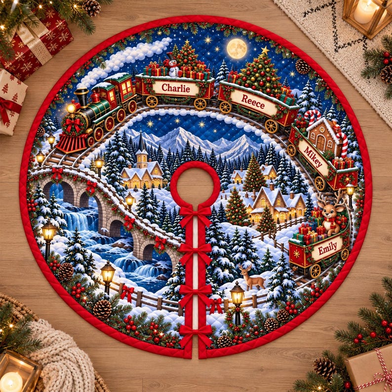 Personalized Quilted Christmas Tree Skirt: Winter Train, Custom Family Gift d7318896-cceb-4c03-ac63-5d9496696cbb-il_794xN.8601949249_4jbx.jpg