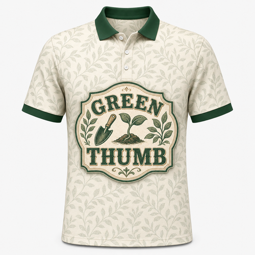 Green Thumb Retro Gardening Polo - Polo shirt - All over printed d839eba1-c74c-4c0f-9bcf-53f8be4d6065.png