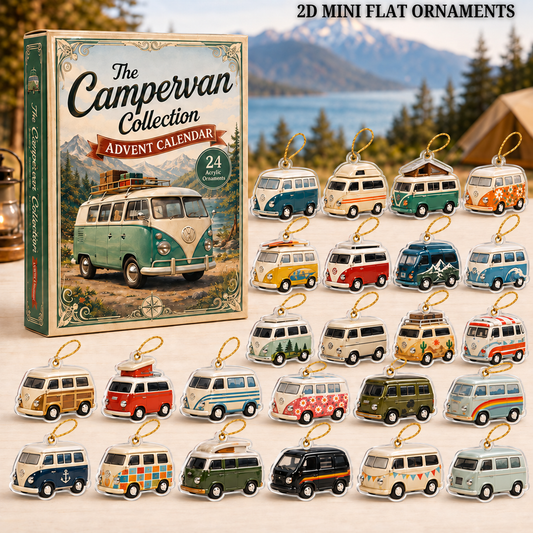 Classic Campervan Life Advent Calendar 2026 - 24-Day Festive Countdown, Acrylic Charms Blind Box - Gift For Campervan Lovers d873b811-23a5-4a14-a132-b123f12f30a6-banner-1.png